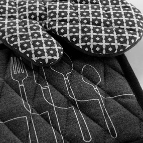 Presine in cotone riciclato in set da 2 Cuisiline - douceur d'intérieur