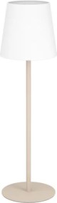 Eglo 901128 - Lampada da tavolo FIORANA 1xE14/40W/230V crema/bianca
