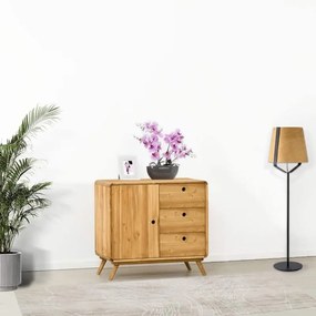 Base credenza 1 anta e 3 cassetti - LM-CA19