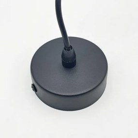 Brilagi - Lampadario LED su cavo RIDDY 1xE27/60W/230V nero