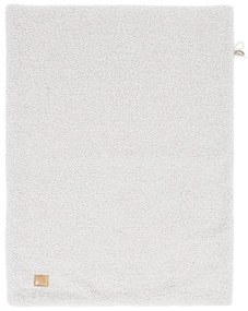 Coperta per bambini bianca in sherpa 100x77 cm – Meowbaby