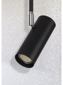 Lampadario a sospensione con supporto rigido OKO 1xGU10/25W/230V 30 cm nero