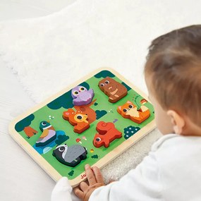 Puzzle a incastro 3D - Animali della foresta