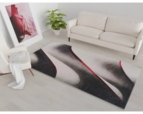 Tappeto lavabile bianco e nero 230x160 cm - Vitaus