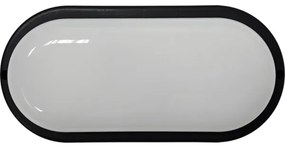Plafoniera LED da esterno LED/15W/230V 4200K 20x9,8 cm IP64 nero
