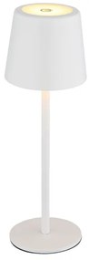 Globo 58482W-LED lampada da tavolo ricaricabile touch VAN. 2W/5V 2200mAh IP44 bi