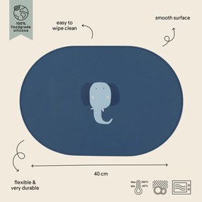 Sottopiatto in silicone Mr. Elephant