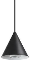 Sospensione Industrial A-Line Metallo Nero 1 Luce Gu10 7W 3000K Luce Calda