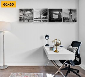 Set di quadri – Oscurità sulla città