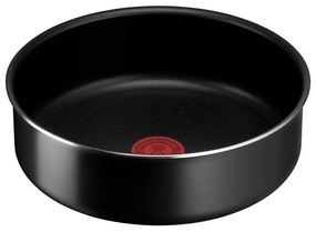 Set di pentole in alluminio 10 pezzi Ingenio Easy Cook &amp; Clean Black - Tefal