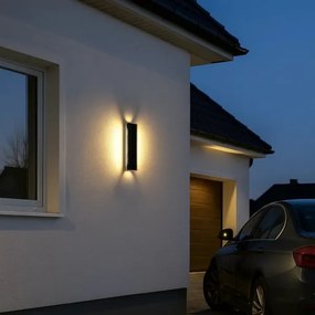 Rabalux 77077 - Applique da esterno PEMBA a LED 18W/230V IP54 nero