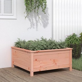 Fioriera Da Giardino 82,5x82,5x39 Cm İn Legno Massello Douglas /