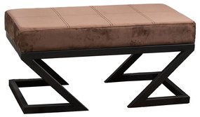 Pouf RINA 45x90 cm marrone