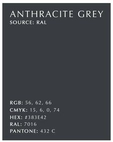 Lampada da terra dimmerabile a LED antracite con paralume in metallo (altezza 151 cm) Asteria Floor - UMAGE