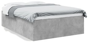 Giroletto Grigio Cemento 135x190 Cm İn Legno Multistrato /