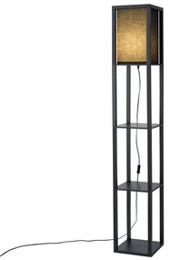 Lampada da terra intelligente nera con Wi-Fi A60 - Stojan