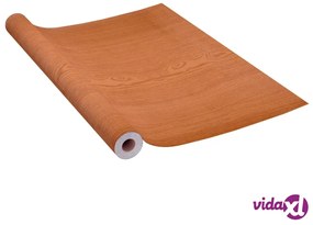 vidaXL Pellicole Autoadesive per Porte 2 pz Rovere Chiaro 210x90cm PVC