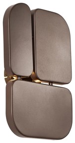 Lampada da parete di design bronzo a 3 luci - Planes