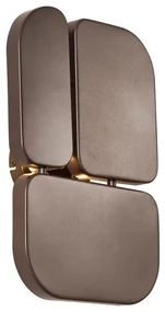 Lampada da parete di design bronzo a 3 luci - Planes