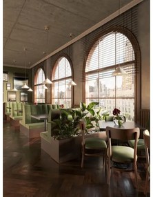 MAXLIGHT P0505 - Lampadario LED a sospensione con filo VULCANO LED/5W/230V diametro 30,5 cm bianco