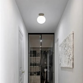 Plafoniera MOONLIGHT 1xE27/15W/230V Ø 16 cm crema