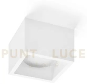 Mylasa lampada da soffitto 1 luce cubotto lm attacco gx53 11x11cm
