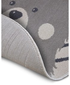 Tappeto grigio per bambini ø 140 cm Bear - Hanse Home