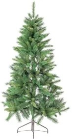 Albero di Natale Verde PVC Metallo Polietilene Plastica 150 cm