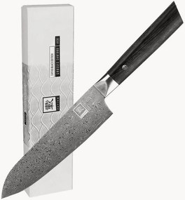 Coltello Santoku in damasco Zayiko Black Edition