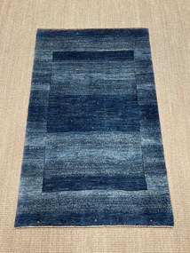 Loribaft Tappeto 120x80 Blu (Iran) Annodato A Mano