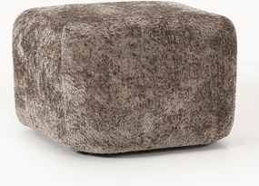 Poggiapiedi in teddy-bouclé Wolke