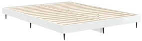 Giroletto bianco lucido 140x190 cm in legno multistrato