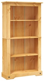 Libreria a 4 Ripiani Pino Messicano Corona Range 81x40x170 cm