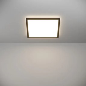 Eglo 901456 - Lampada LED dimmerabile da esterno ROVITO-R 17,6W/230V 39x39cm IP44 nero + +TC