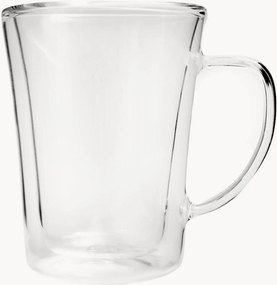 Set di 2 tazze in vetro borosilicato a doppia parete Amo