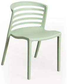 Confezione 2 sedie da giardino impilabili Mauz Celadon - Sklum