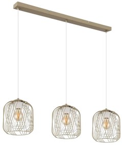 Globo 15965-3H - Lampadario a sospensione con cavo DICHTI 3xE27/40W/230V