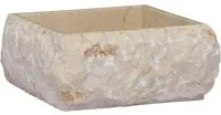 Lavandino Crema 30x30x13 cm in Marmo 149174