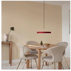 Lampada a sospensione a LED rossa con paralume in metallo ø 43 cm Asteria Medium - UMAGE