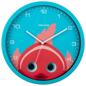 Orologio per bambini ø 31 cm Peekaboo Goldfish - Karlsson