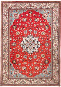 Sarouk Tappeto 360x250 Rosso (Iran) Annodato A Mano