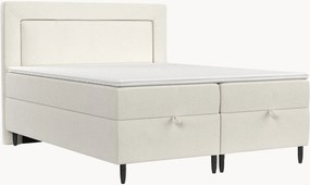 Letto boxspring fatto a mano con contenitore Nea, H3