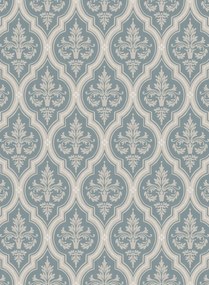 Sandberg Carta da parati Lillie - Indigo Blue