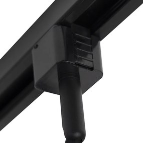 Sistema a binario intelligente nero monofase 5 luci incl. Wifi GU10 - Jeany