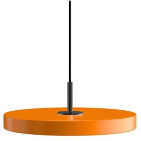 UMAGE - Asteria Plus Lampada a Sospensione Mini Nuance Arancione/Nero Top