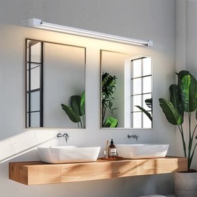 Brilagi-LED Specchio illuminato per bagno AQUA LINE LED/36W/230V 120 cm IP44 cromo opaco