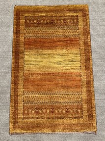 Loribaft Tappeto persiano 60x100 Giallo (Iran) Annodato A Mano