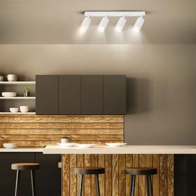 Brilagi - Luce Spot da bagno SELE 4xGU10/30W/230V IP44 bianco