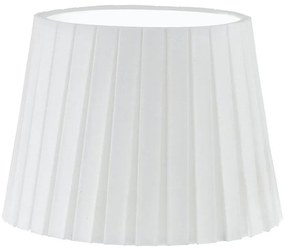 Eglo 49412 - Paralume VINTAGE bianco piegato E14 diametro 25 cm