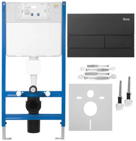 Telaio WC da incasso K011A-Q Rea T Black
